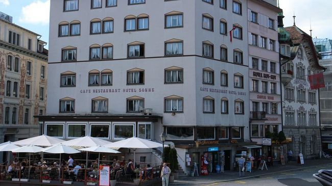 Hotel Sonne Einsiedeln Esterno foto