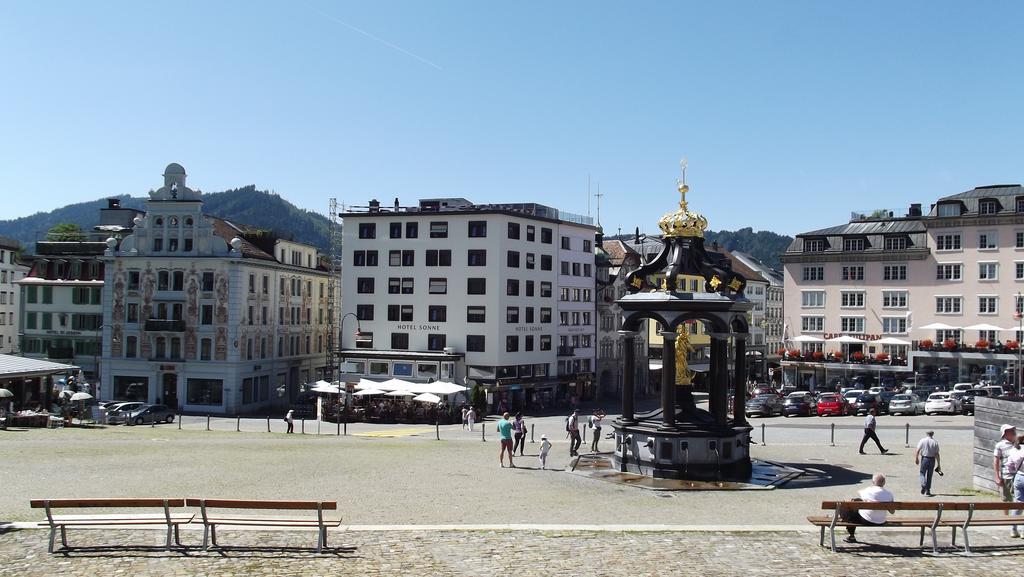 Hotel Sonne Einsiedeln Esterno foto